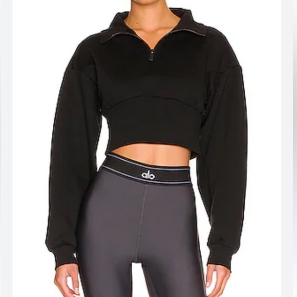 Alo Yoga Vixen Fleece 1/4 Zip - Picture 4 of 10